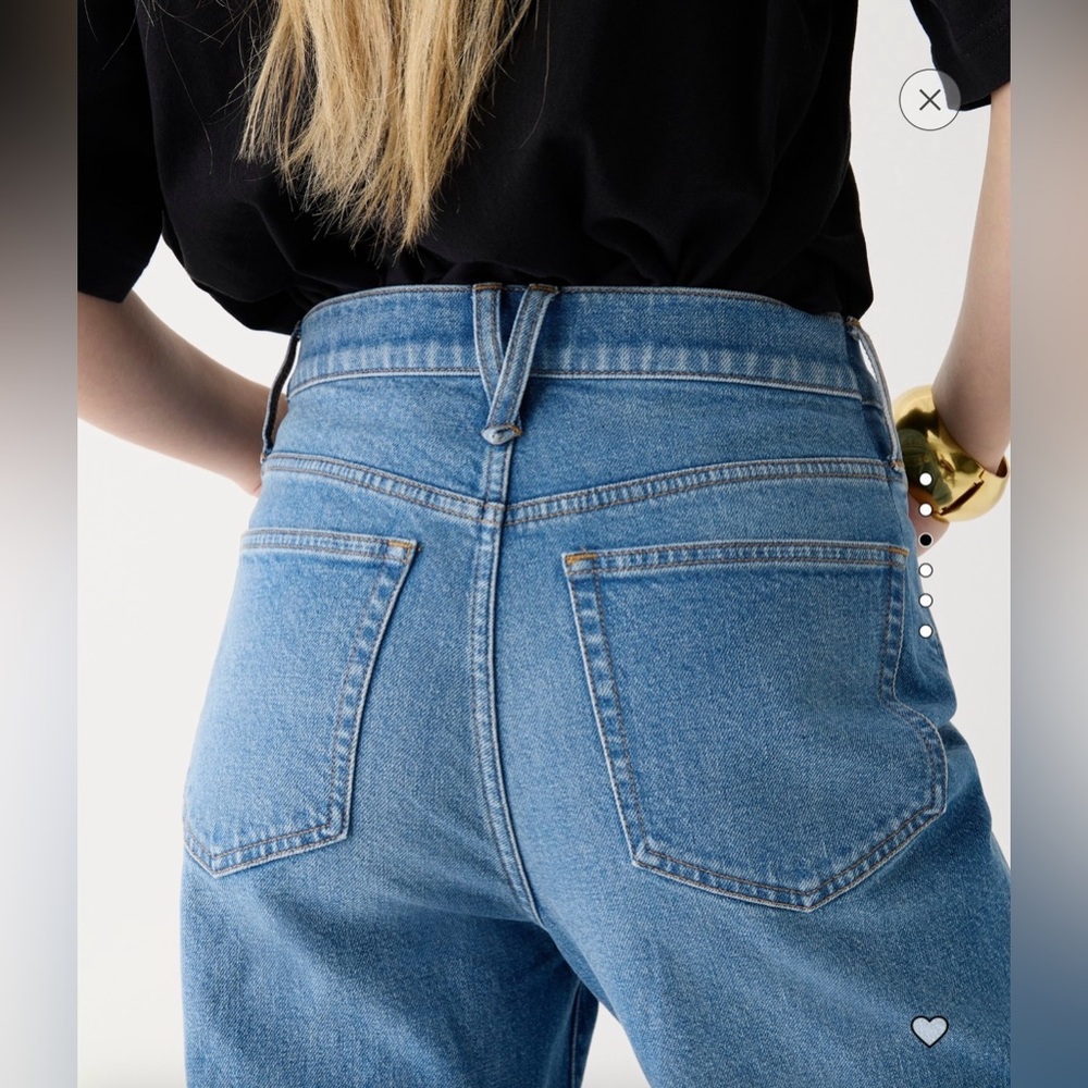 J.Crew Women’s Slim wide-leg jean in Lakeshore wash Size 32 - Picture 2 of 9